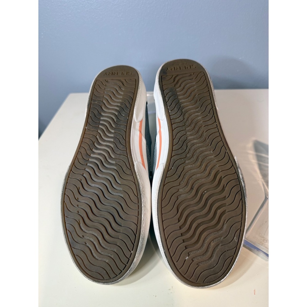 Sperry STS85175 Women's Gray Canvas Lace Up Sneakers Shoes Size 9.5 - Picture 6 of 7